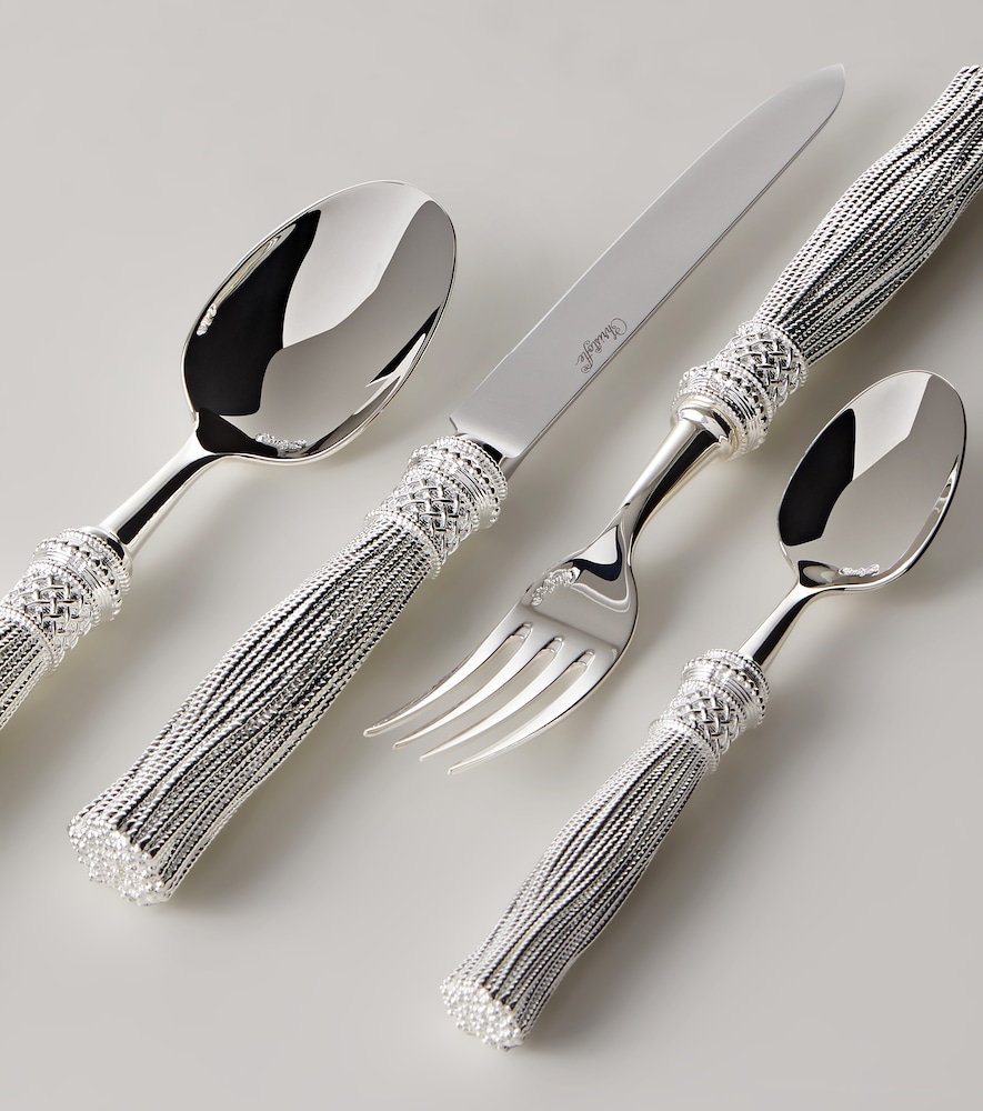  Christofle Christofle Besteckset Pompon, 4-teilig 