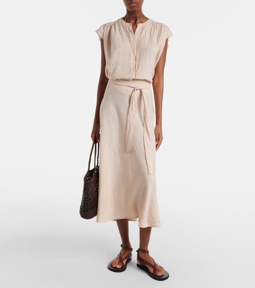 Velvet Janey linen shirt