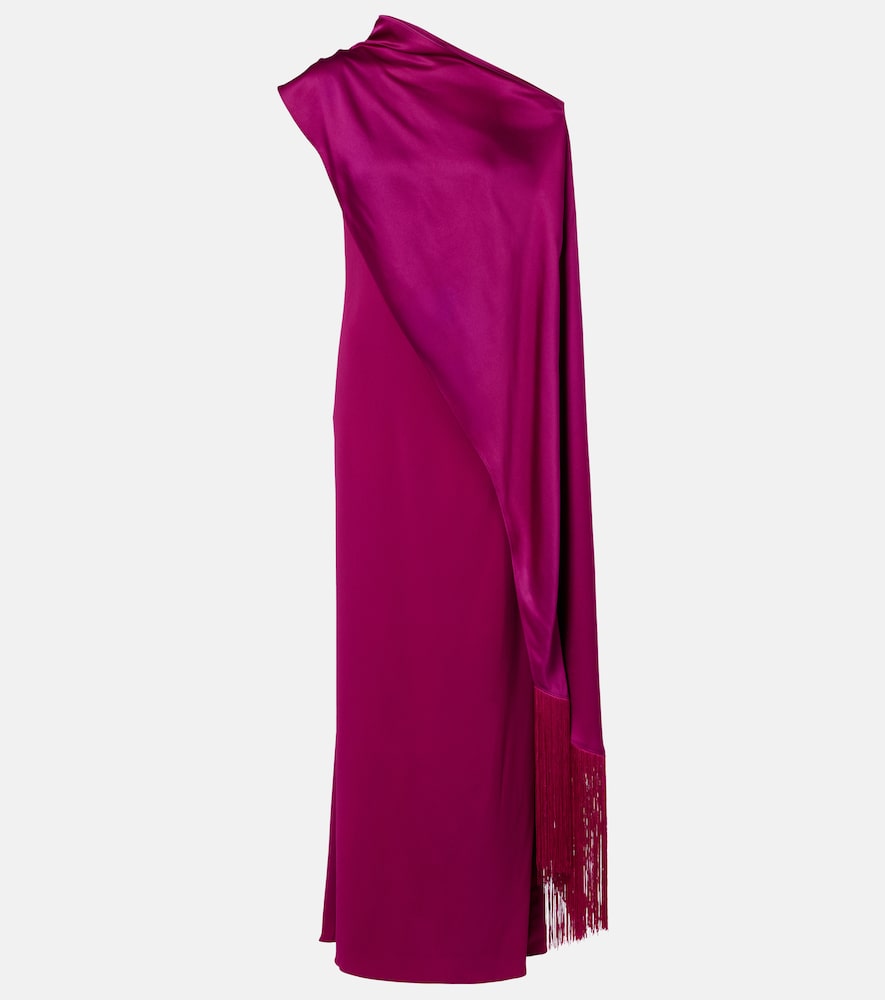 Taller Marmo Donna Abito Lungo Berenson In Cr礙Pe Cady Viola It Taglia 36- Mytheresa