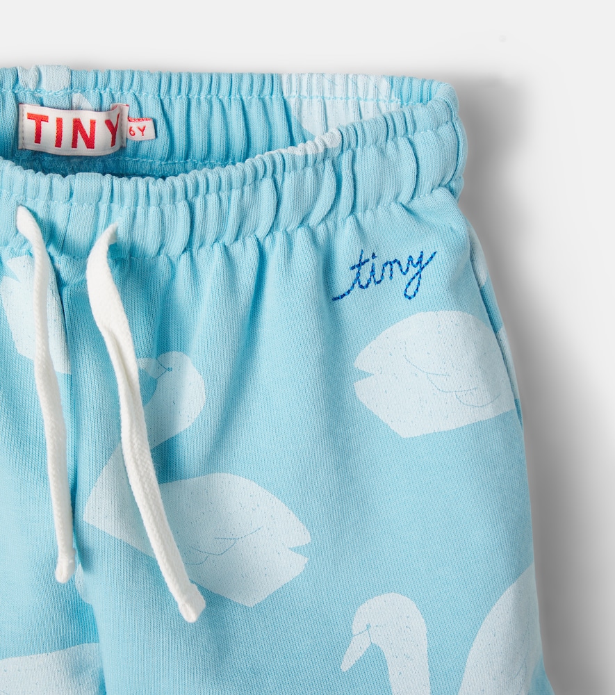  Tinycottons Tinycottons Shorts Big Swans Aus Baumwolle 