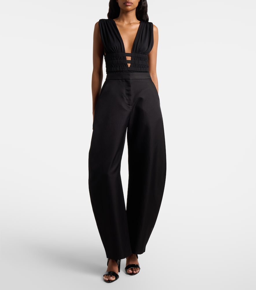  Alaia Alaia Shirred Bodysuit 