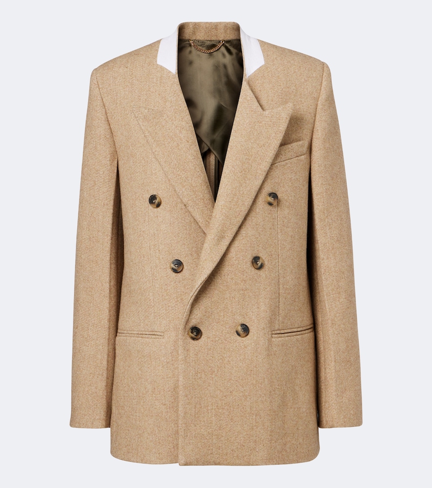 Victoria Beckham Double-breasted wool-blend blazer | Thumbnail 7 Victoria Beckham Double-breasted wool-blend blazer | Thumbnail 7