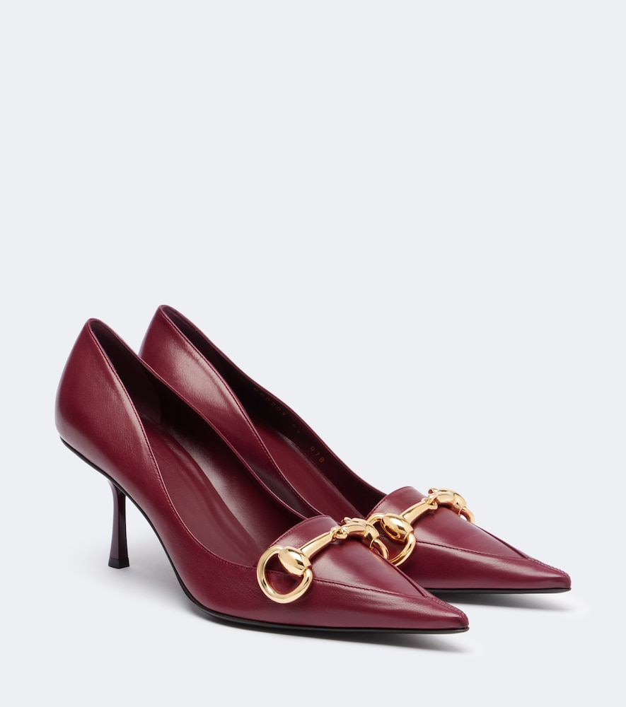 Pumps Helena Horsebit aus Leder