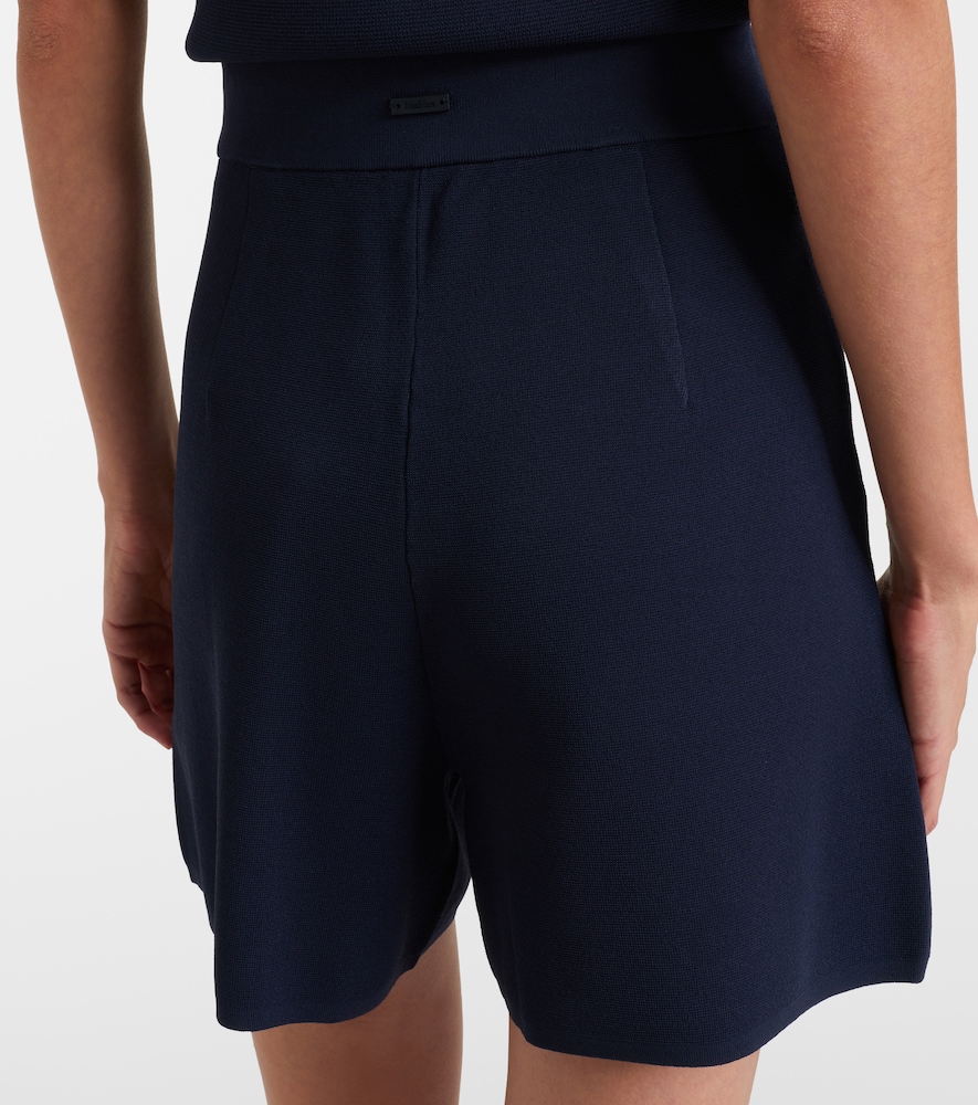  Max Mara Max Mara Knitted Crepe Shorts 