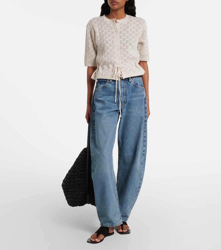  Frame Frame Clover Wool And Cashmere Cardigan 