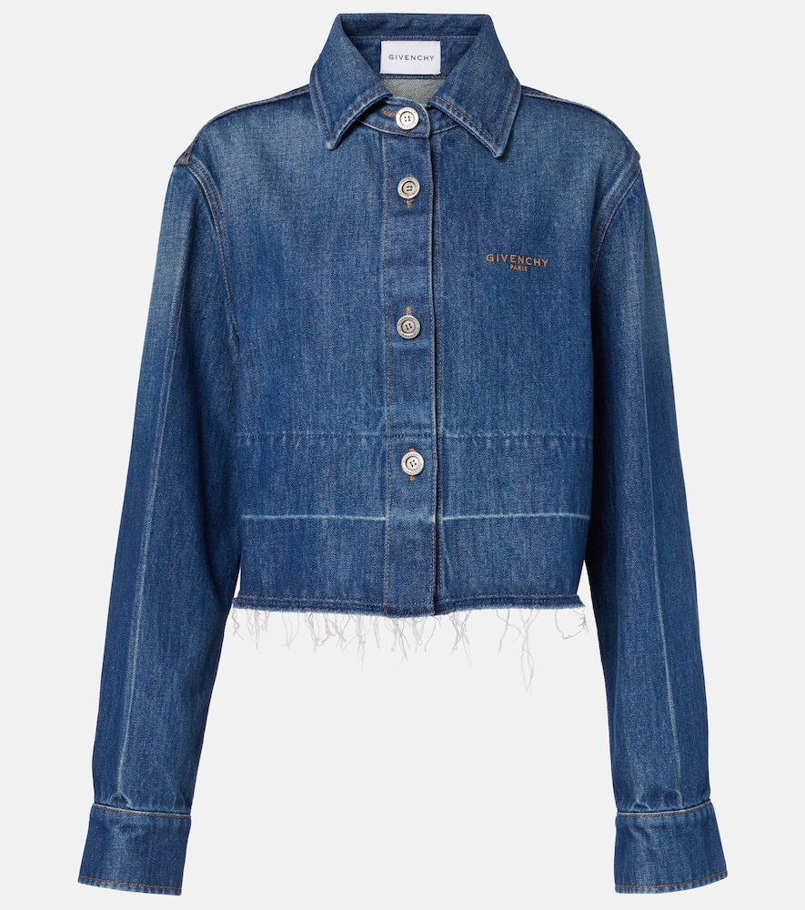 Raw Edge Denim Jacket
