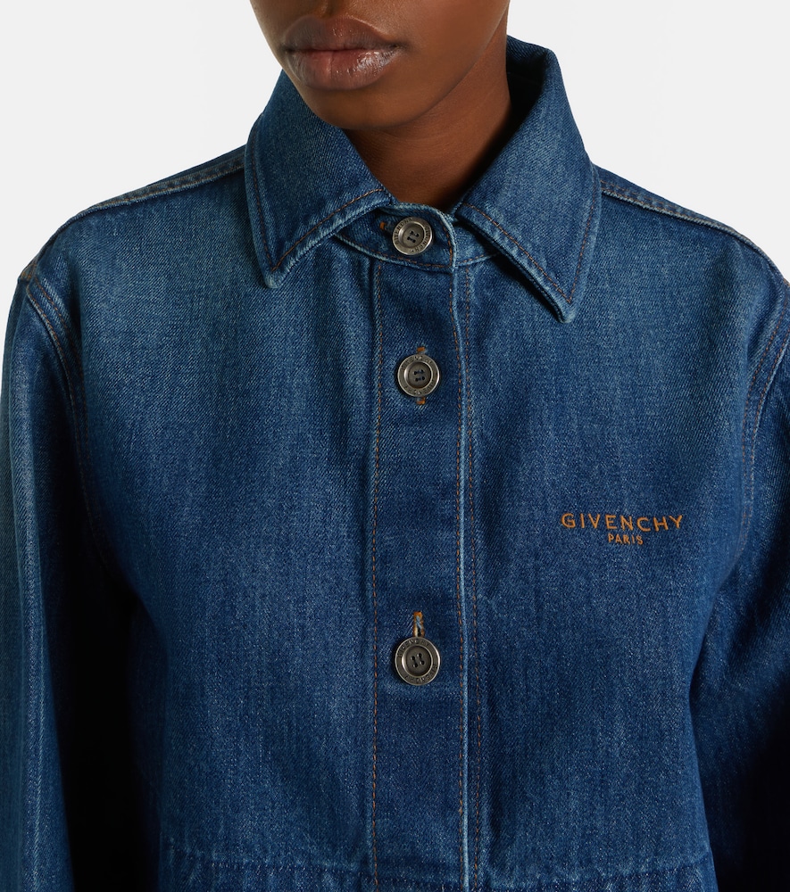 Raw Edge Denim Jacket