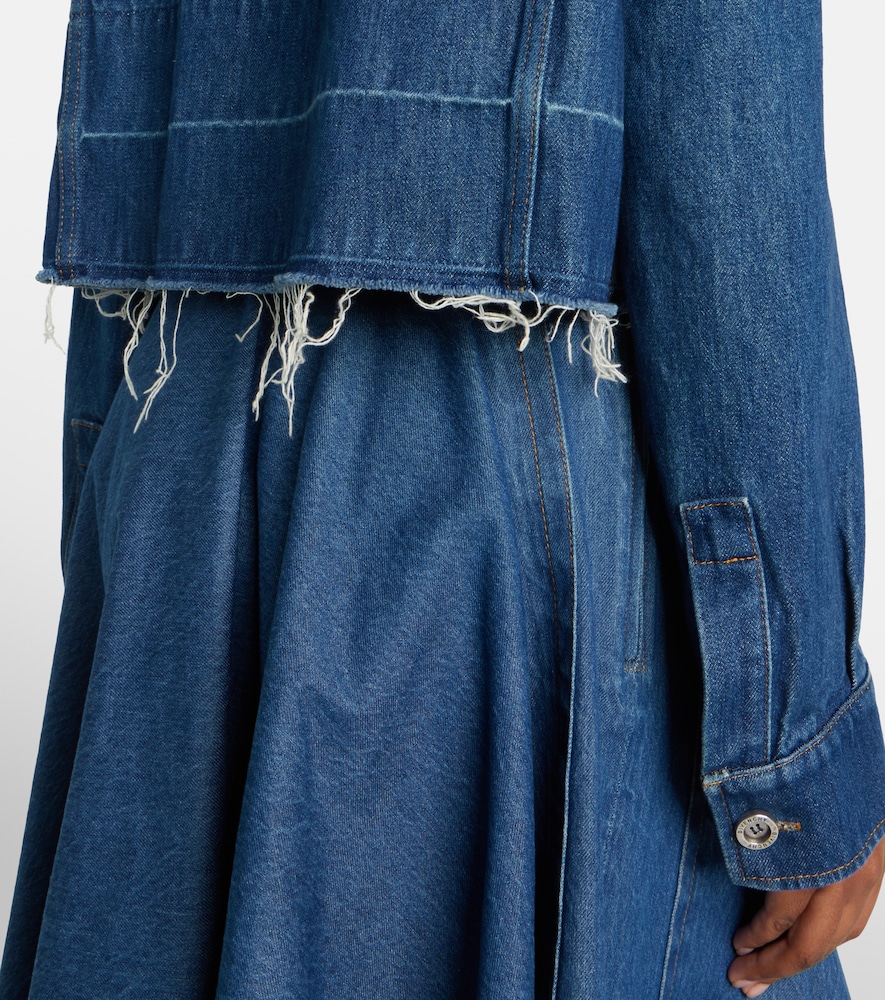Raw Edge Denim Jacket