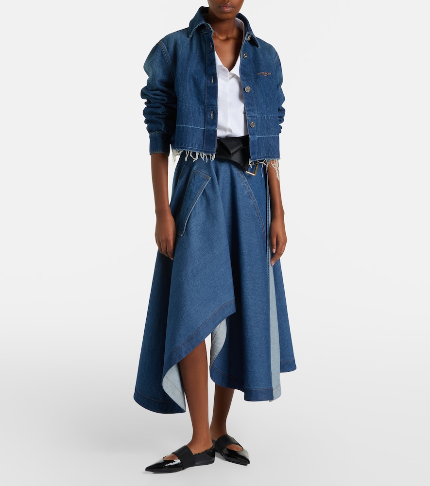 Raw Edge Denim Jacket