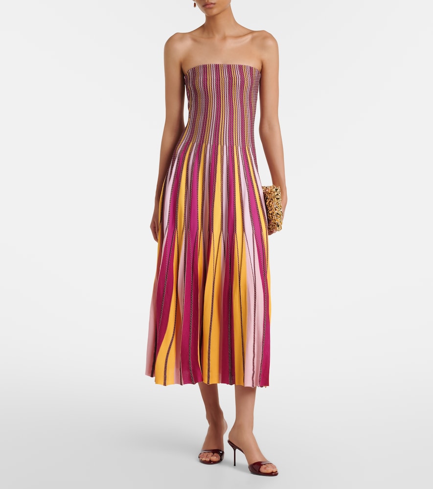  Simkhai Simkhai Soleil Striped Midi Dress 