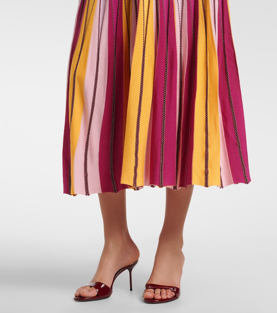  Simkhai Simkhai Soleil Striped Midi Dress 