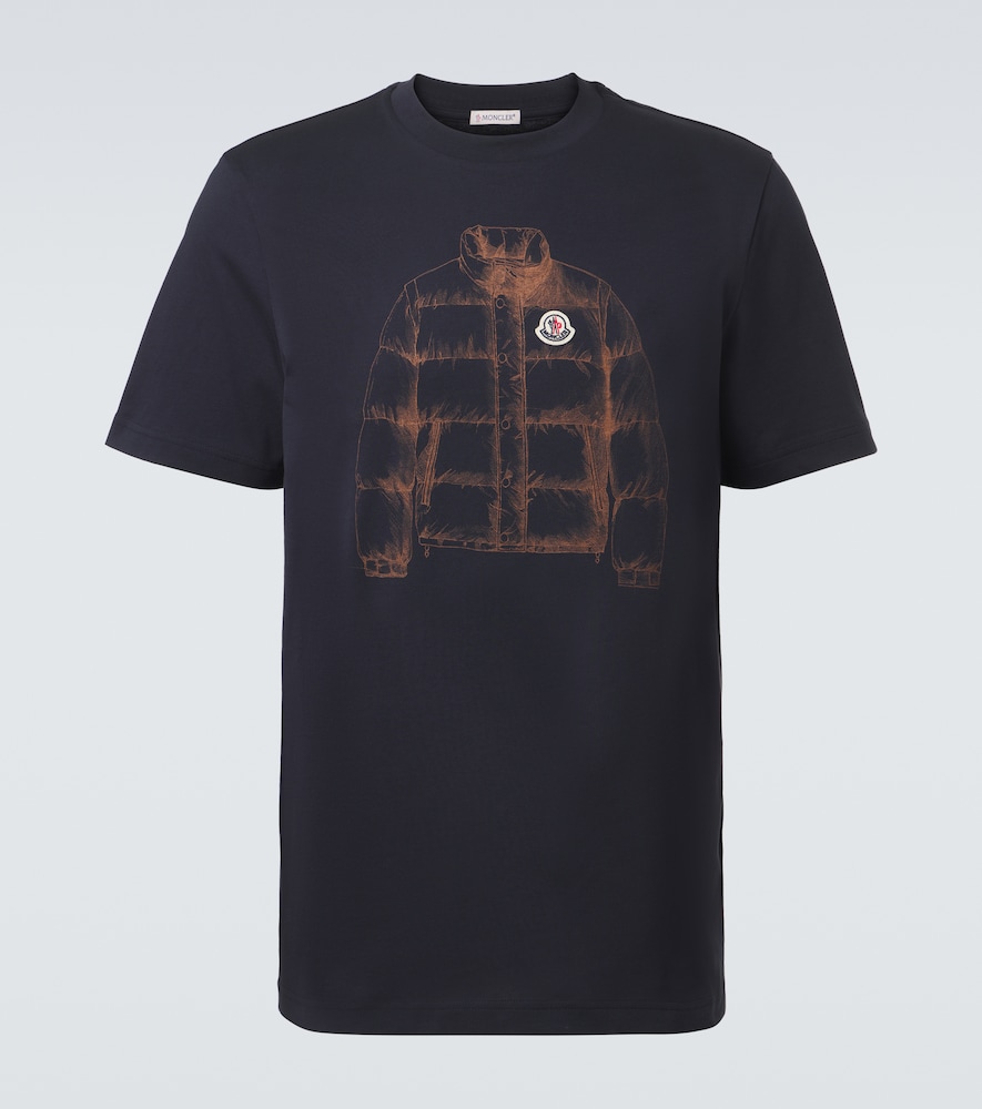Moncler Printed cotton jersey T-shirt | Thumbnail 6 Moncler Printed cotton jersey T-shirt | Thumbnail 6