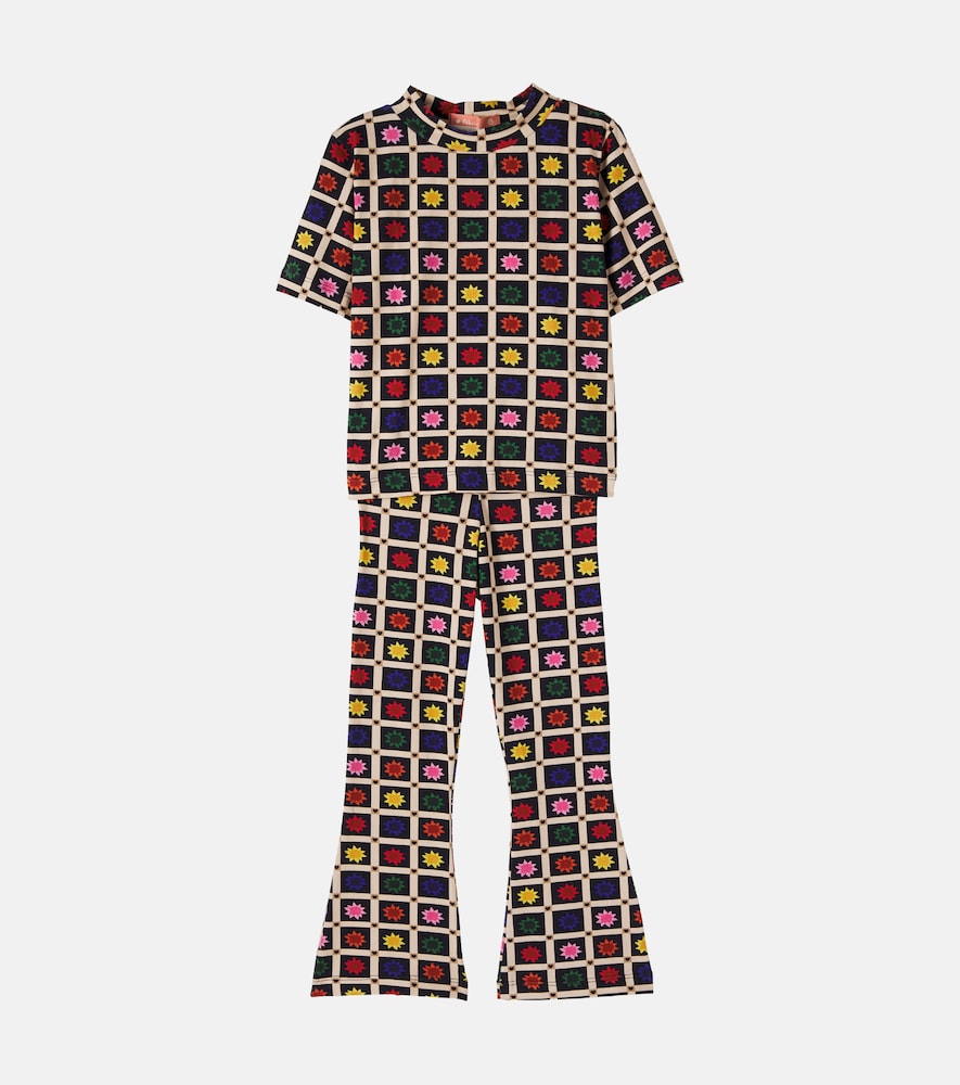 Fábula Bedrucktes Set aus T-Shirt und Hose