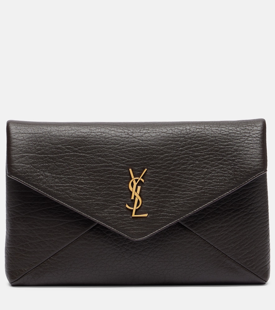 Clutch Cassandre aus Leder