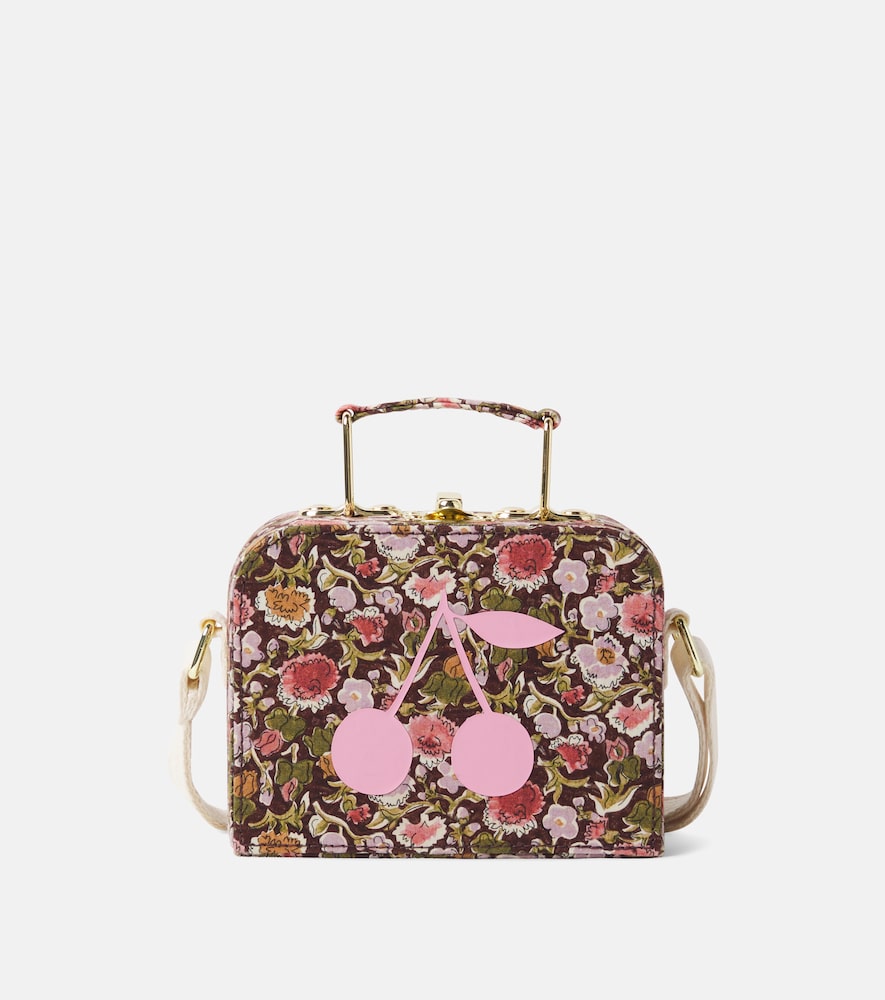 Borsa a tracolla Aimane con stampa floreale