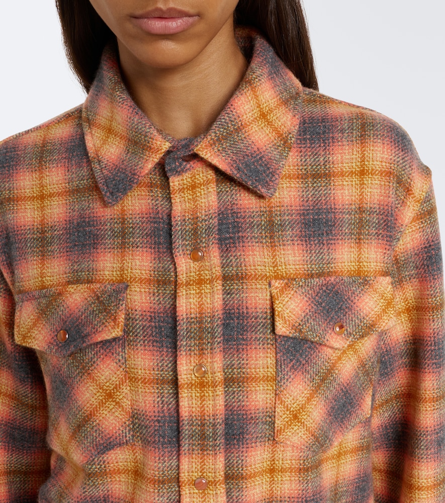 Seeker Plaid Cashmere Shirt