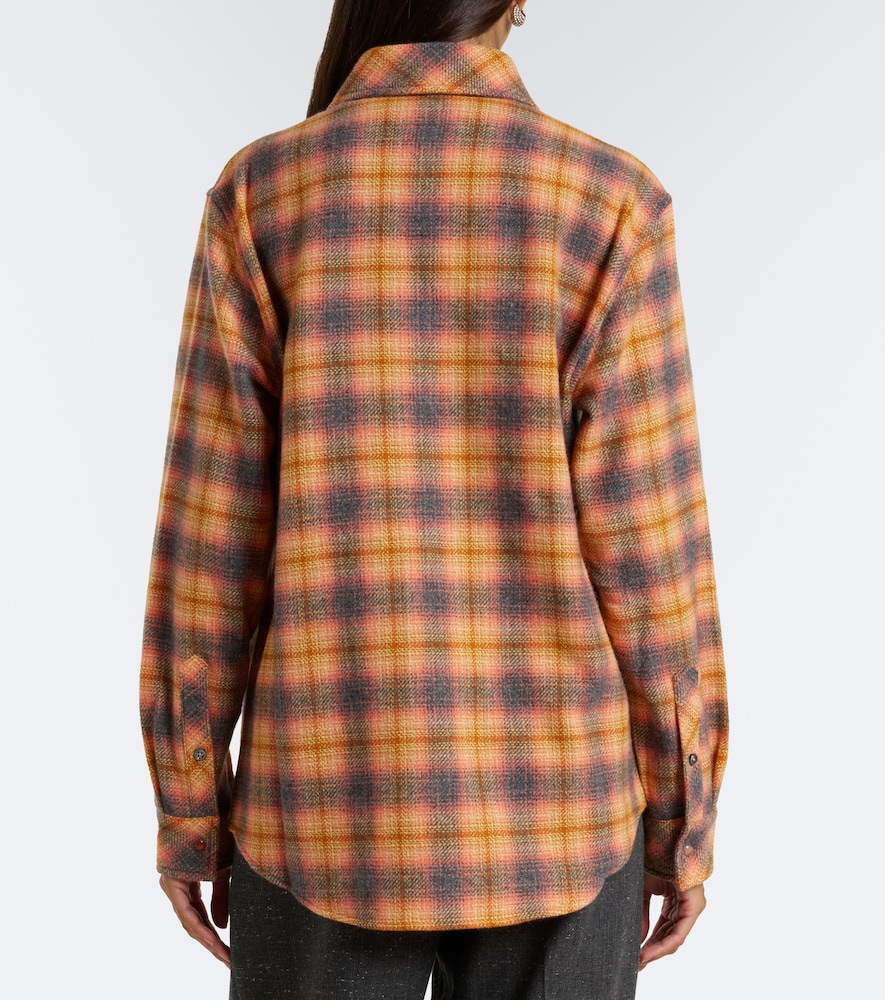 Seeker Plaid Cashmere Shirt