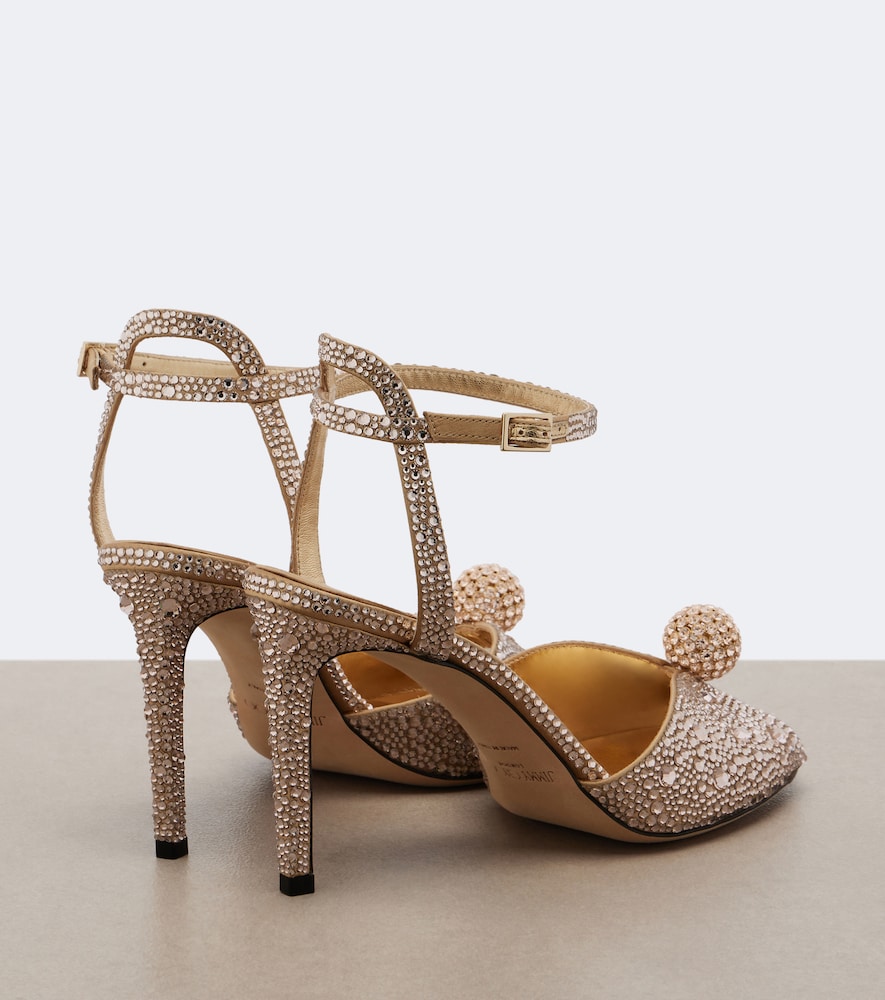 Sacora Crystal-Embellished Sandals