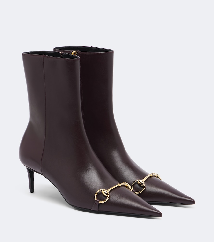 Stivaletti Donna in pelle con Horsebit