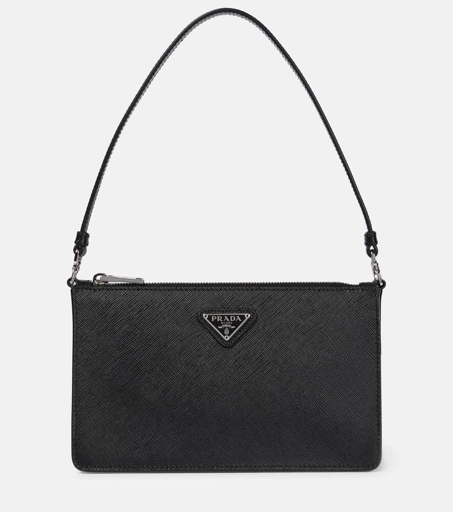 Prada Mini saffiano-leather shoulder bag