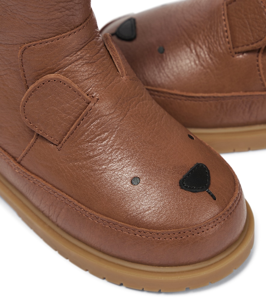  Donsje Donsje Botas Wadudu De Piel Con Borrego 