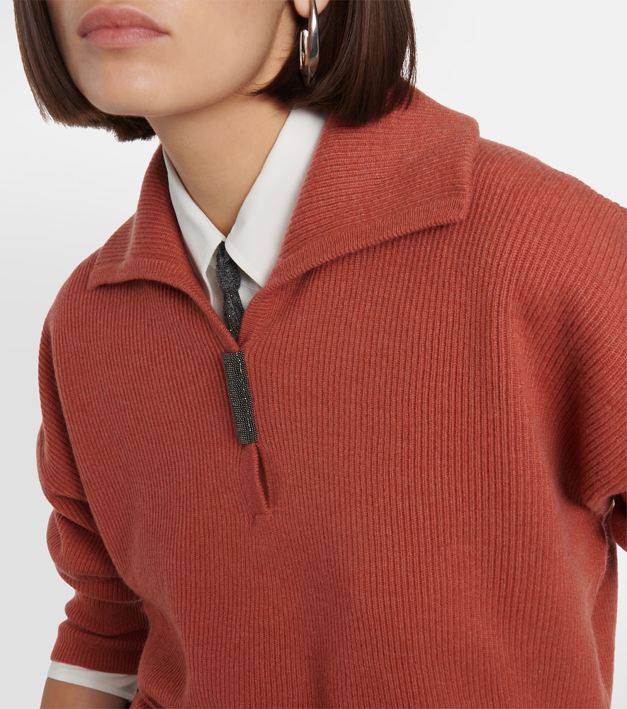  Brunello Cucinelli Brunello Cucinelli Polopullover Aus Kaschmir 