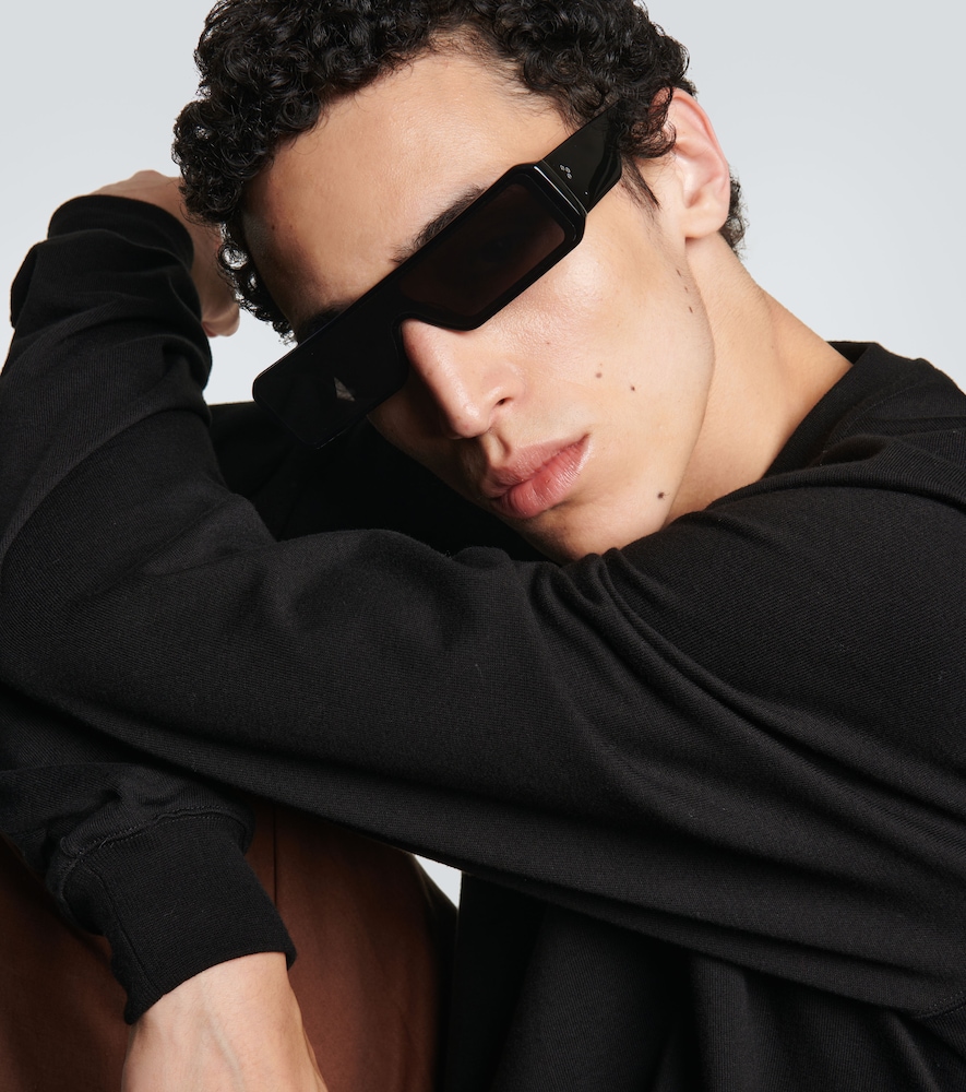  Rick Owens Rick Owens Gethsemane Rectangular Sunglasses 