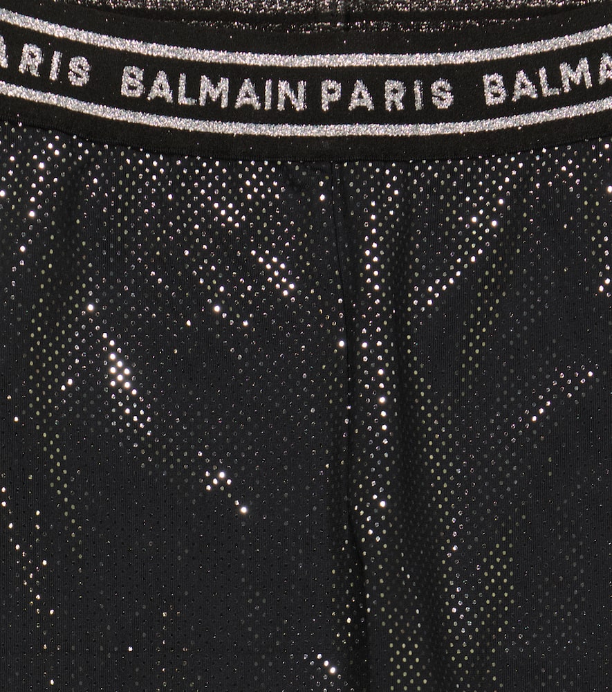 BALMAIN LOGO LEGGINGS