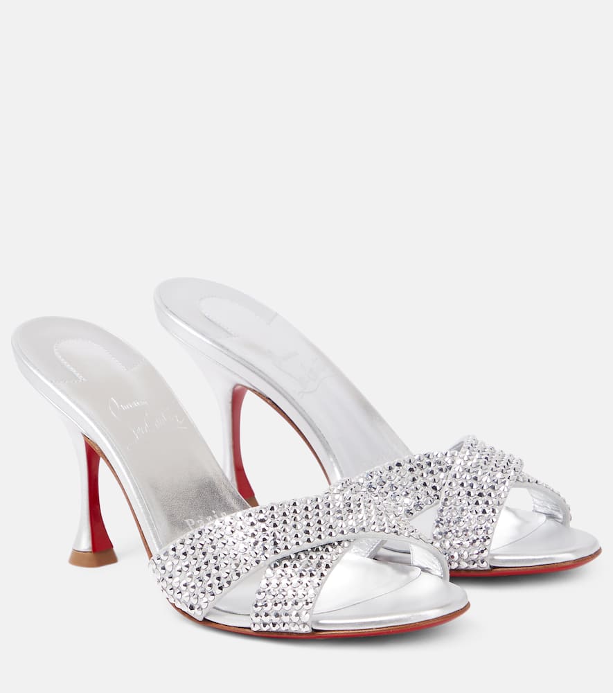 Mariza Is Back embellished leather mules