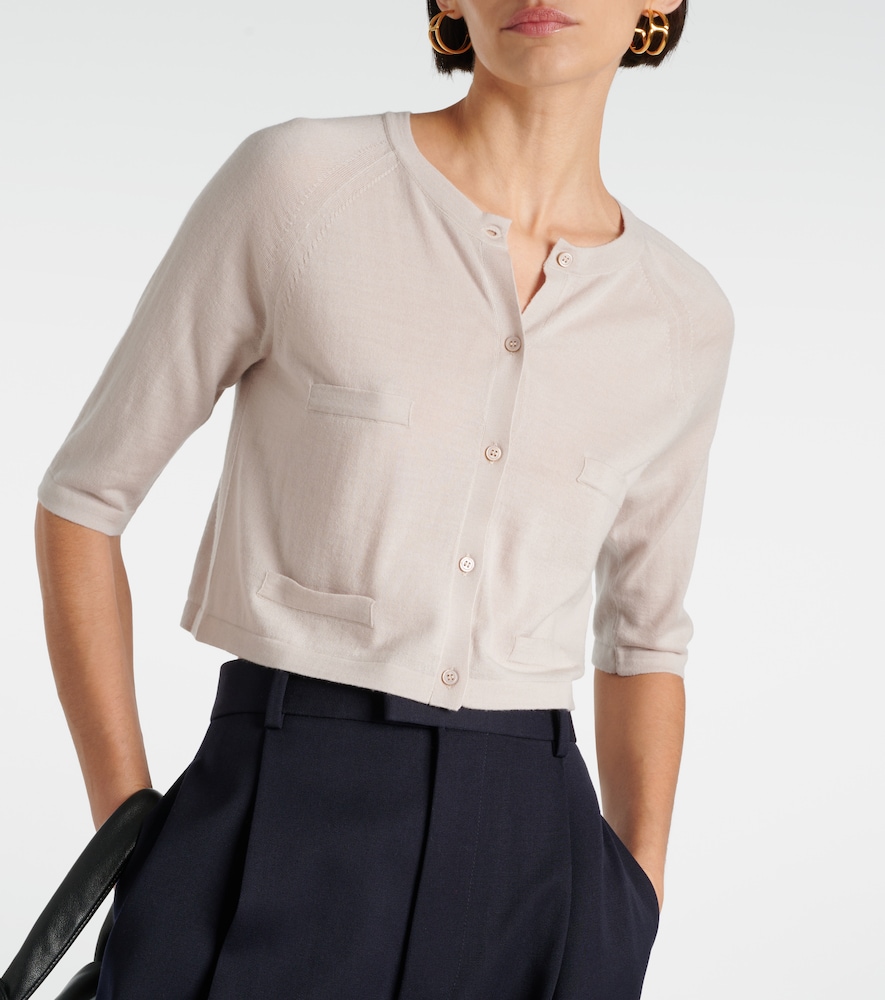  's Max Mara 's Max Mara Cropped Wool Cardigan 