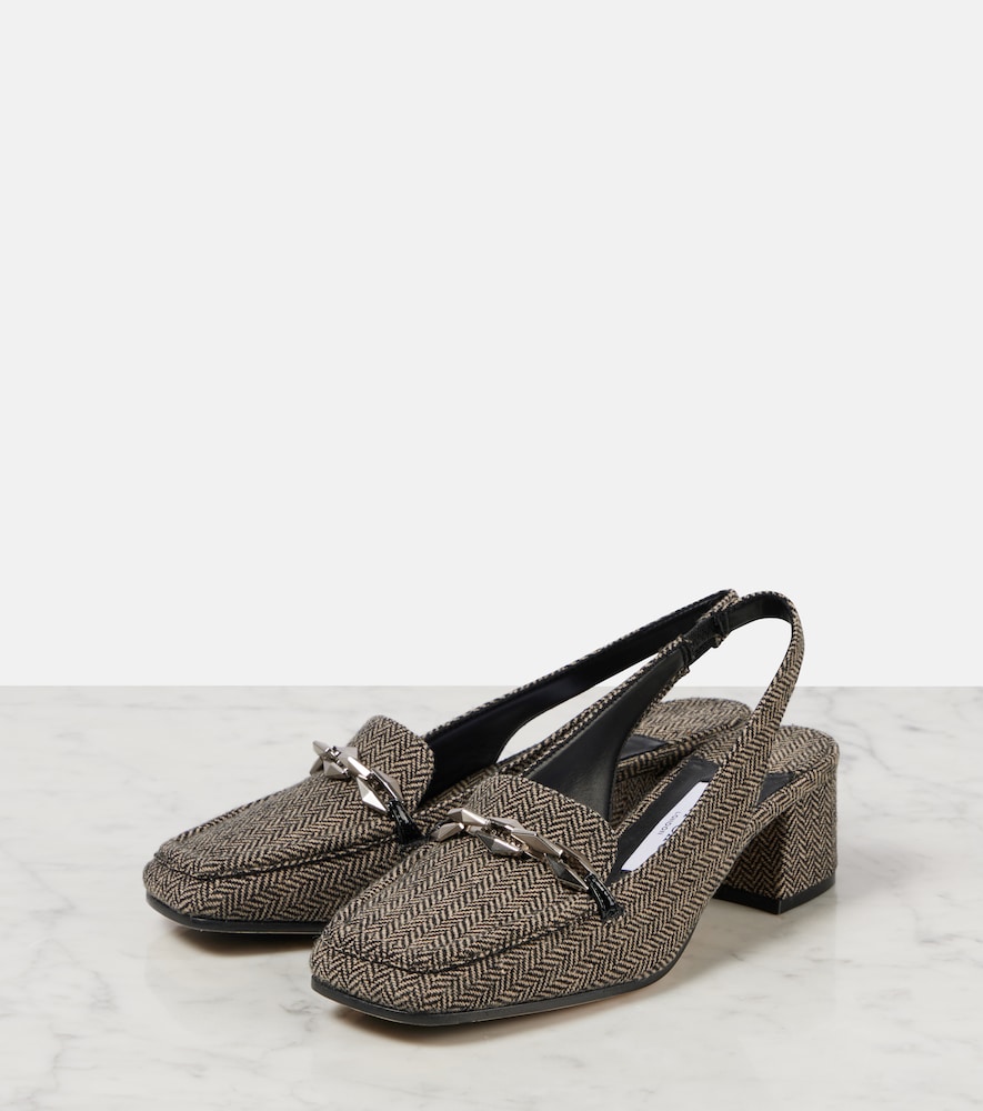  Jimmy Choo Jimmy Choo Diamond Tilda 45 Slingback Pumps 