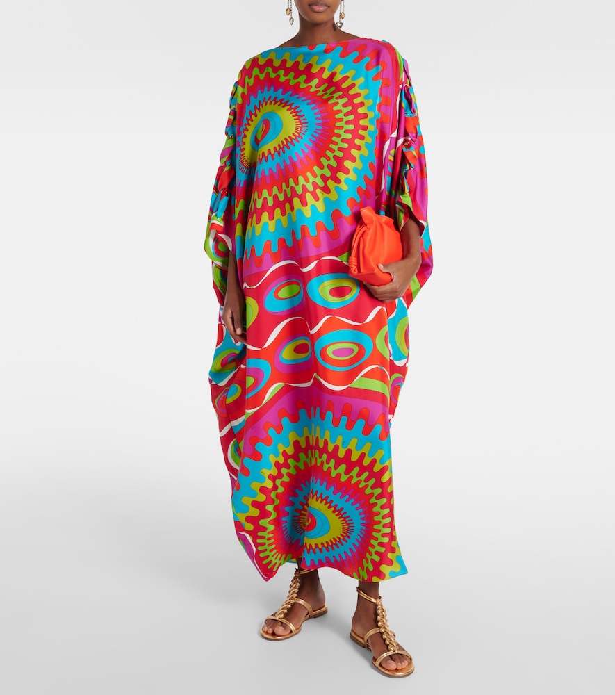  Pucci Pucci Bersaglio Silk Kaftan 