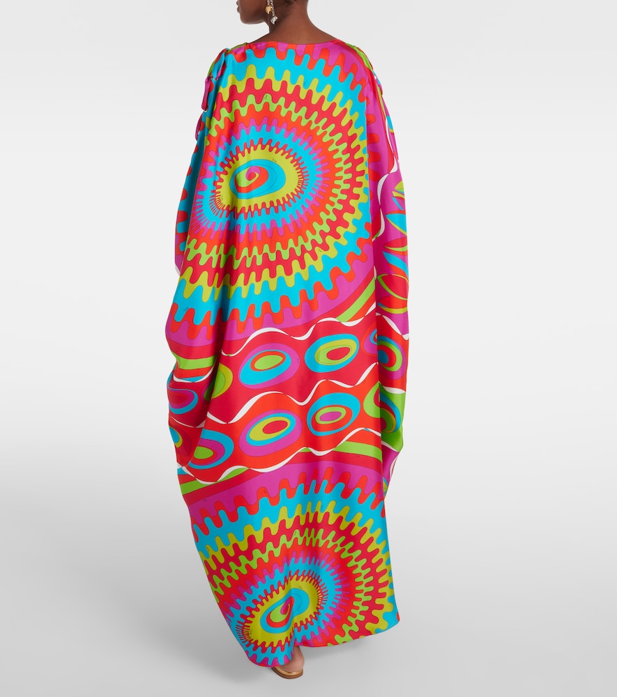  Pucci Pucci Bersaglio Silk Kaftan 