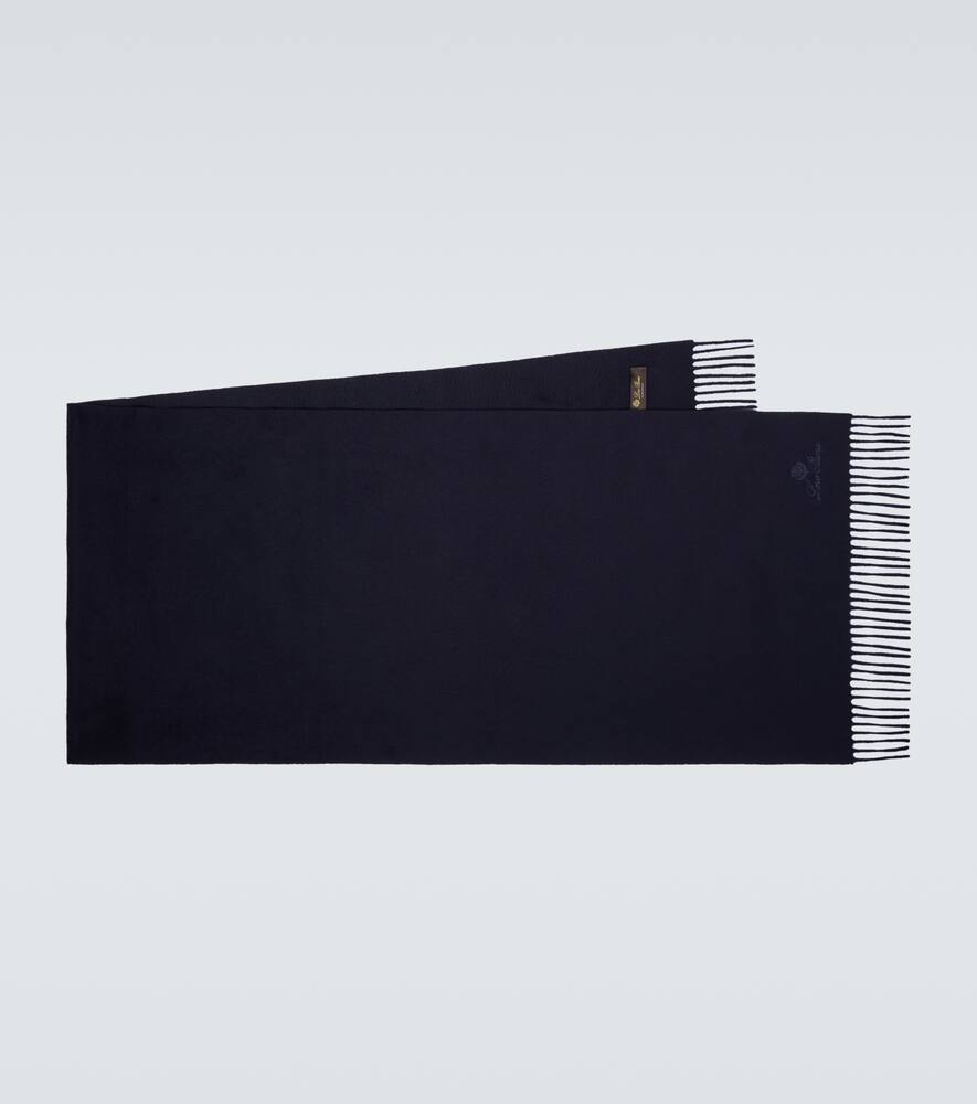 Loro Piana Fringed cashmere scarf