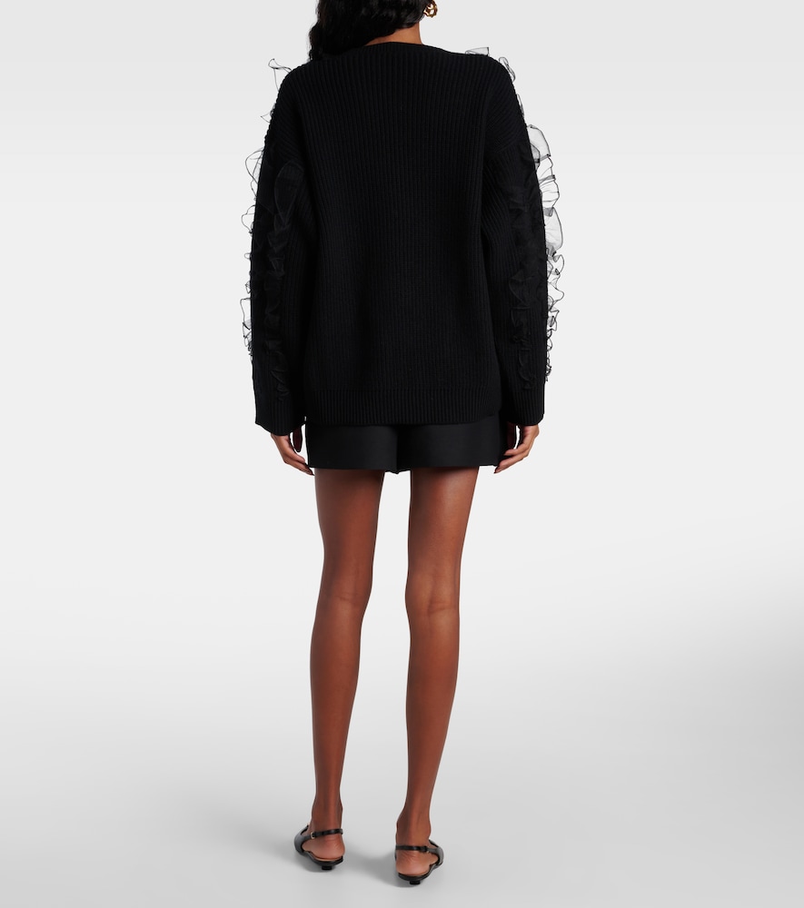  Valentino Valentino Embroidered Wool Sweater 
