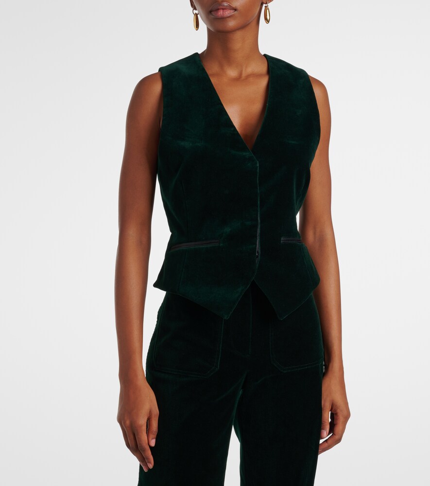  Victoria Beckham Victoria Beckham Velvet Vest 