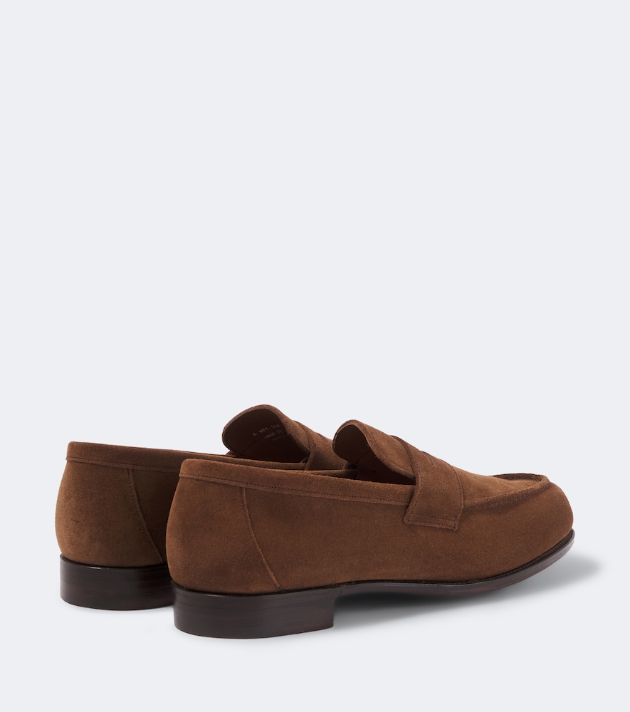 Cannes Suede Penny Loafers