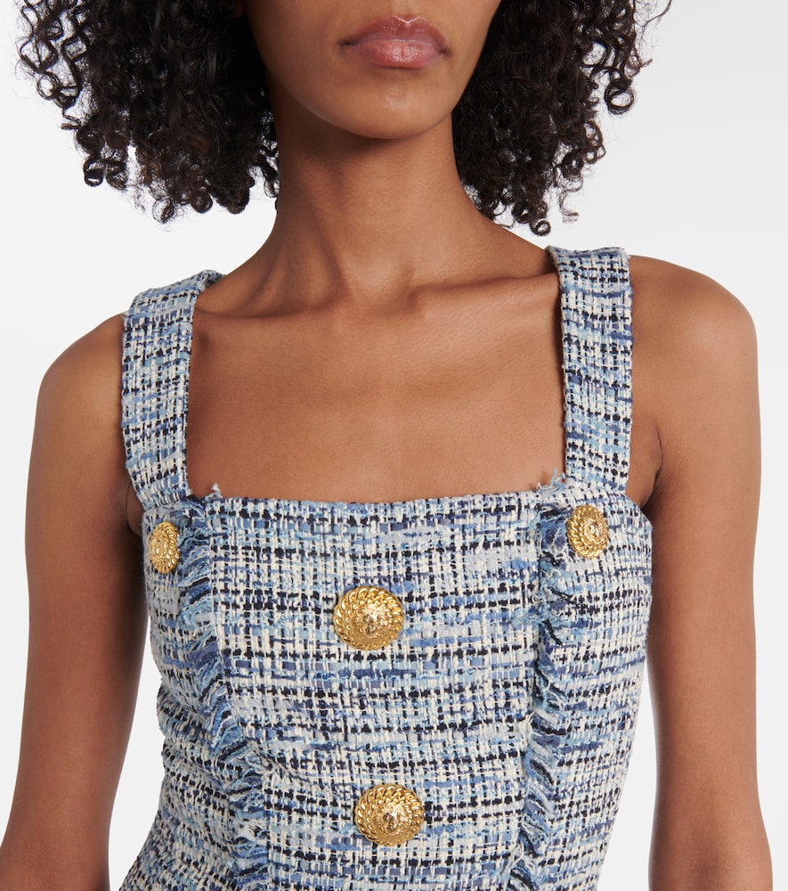  Balmain Balmain Minikleid Aus Tweed 