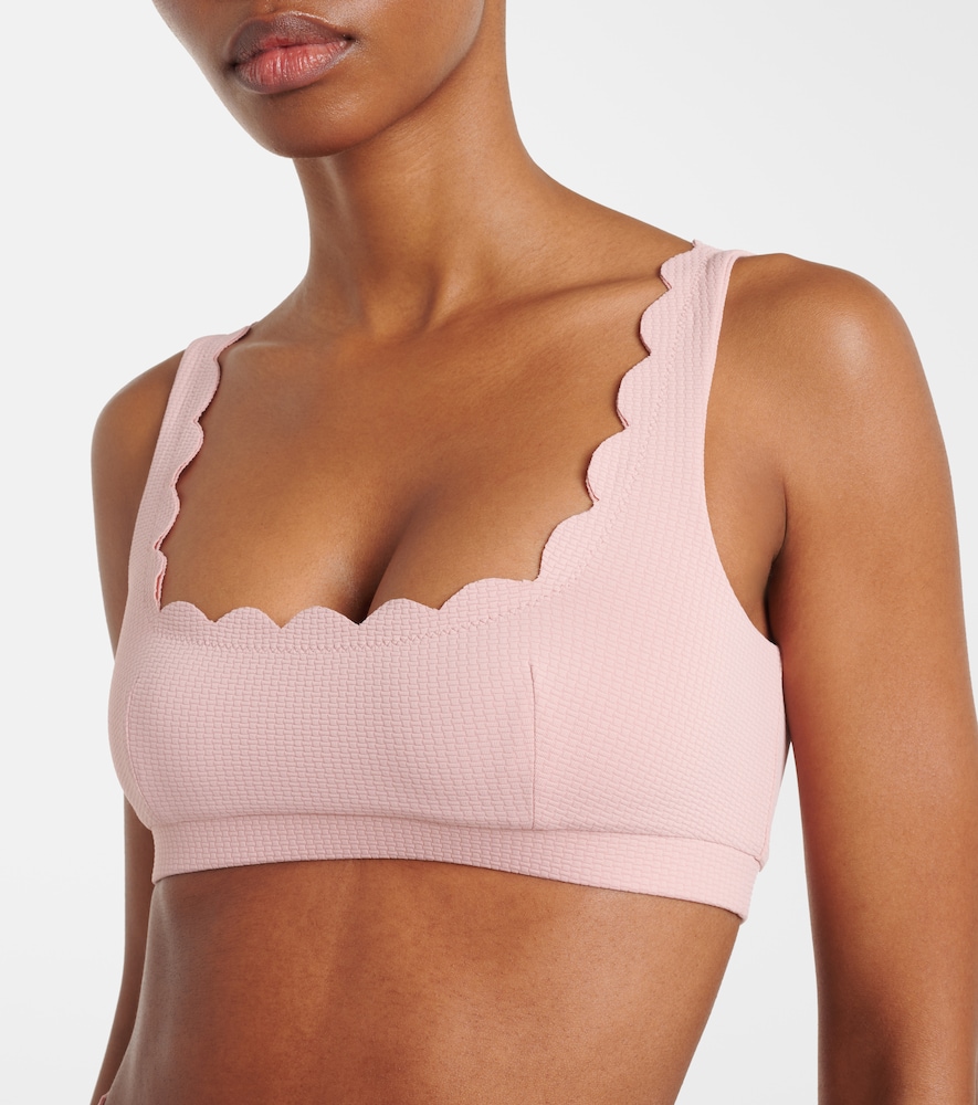  Marysia Marysia Mini Palm Springs Scalloped Bikini Top 