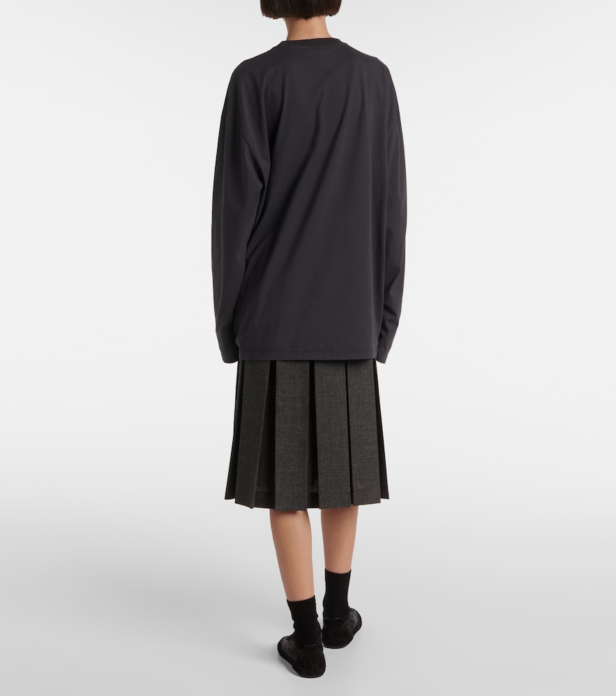  Prada Prada Logo Oversized Cotton T-shirt 