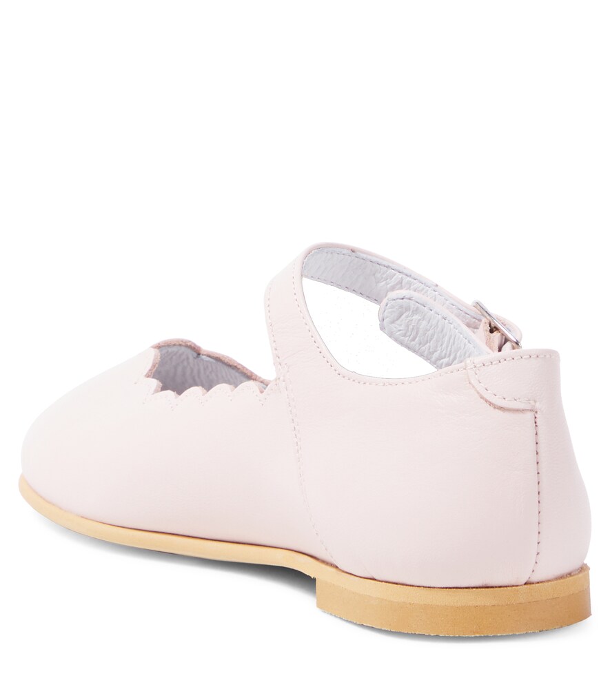  La Coqueta La Coqueta Leather Mary Jane Flats 