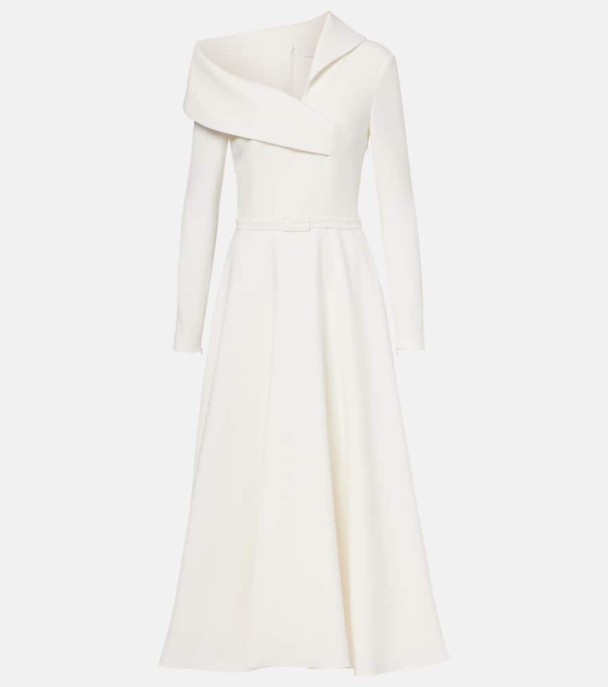 Odelle asymmetric midi dress