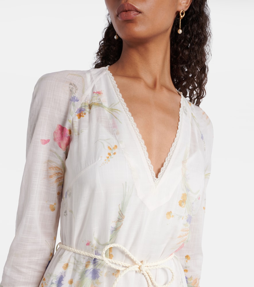  Zimmermann Zimmermann Maxikleid Lucky Aus Baumwolle 