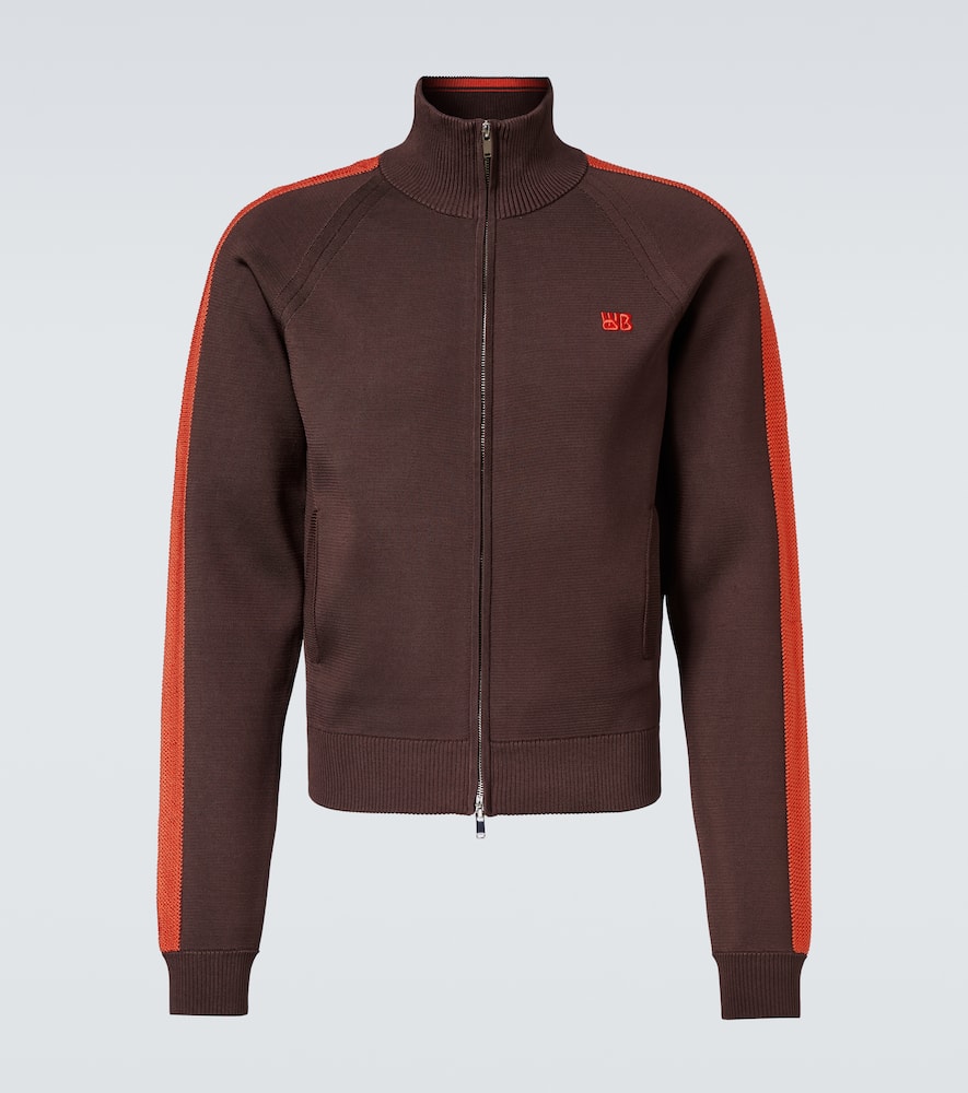Wales Bonner Tide Track Jacket In Brown