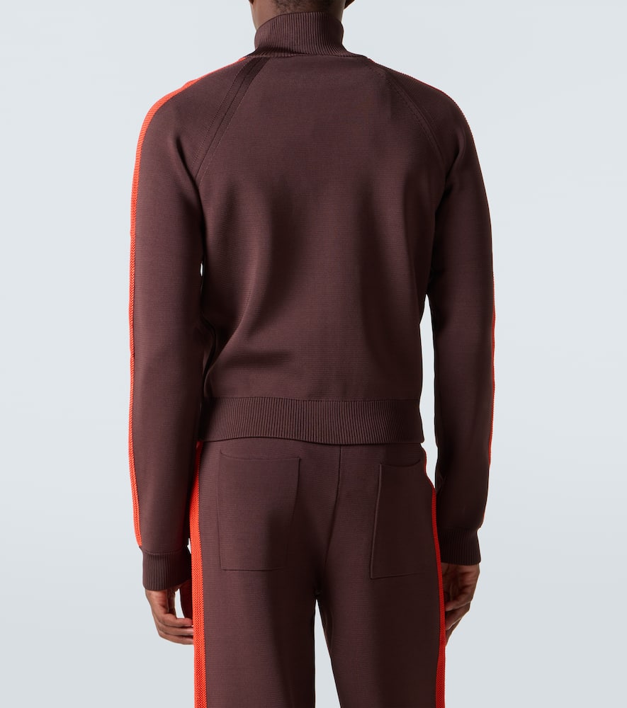 Wales Bonner Tide Track Jacket In Brown