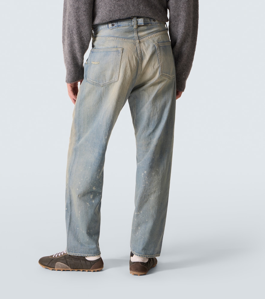  A.presse A.presse Distressed Straight Jeans No. 37 