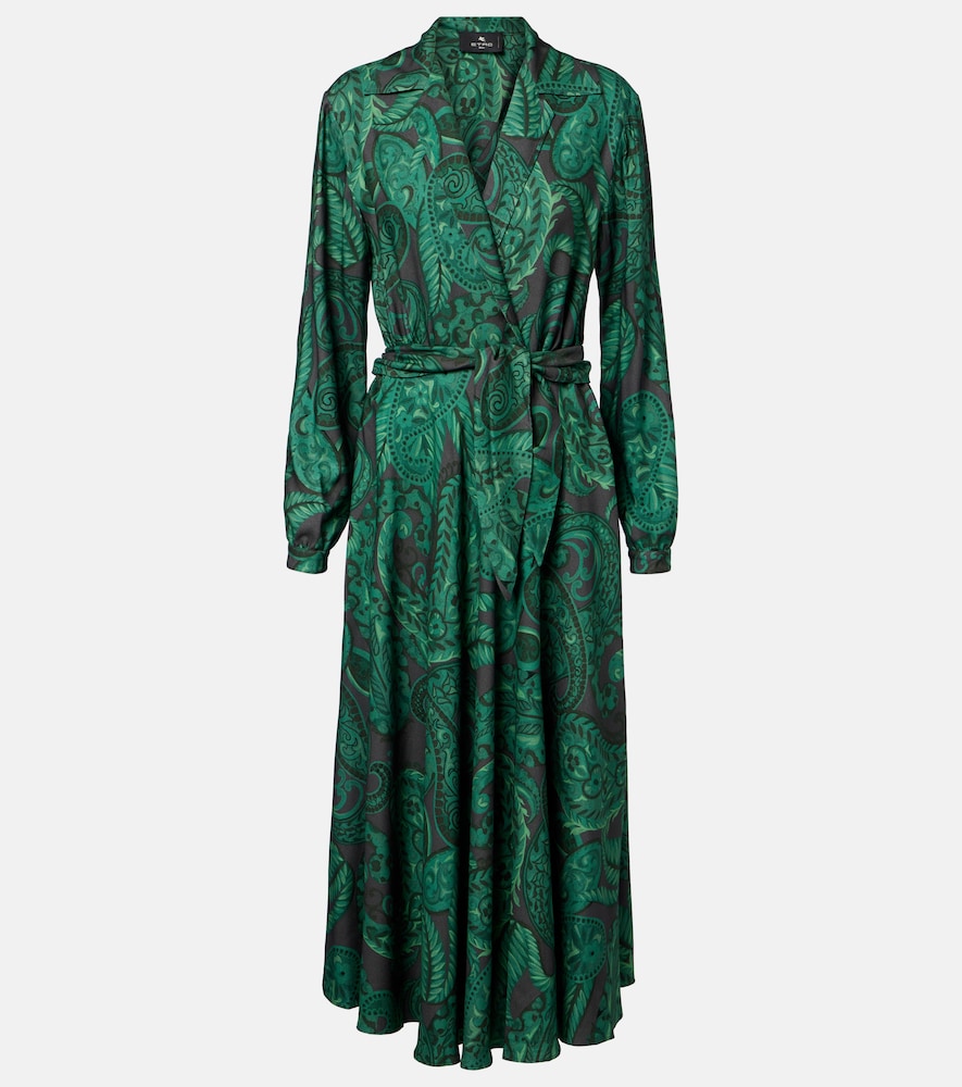 Etro Belted midi dress