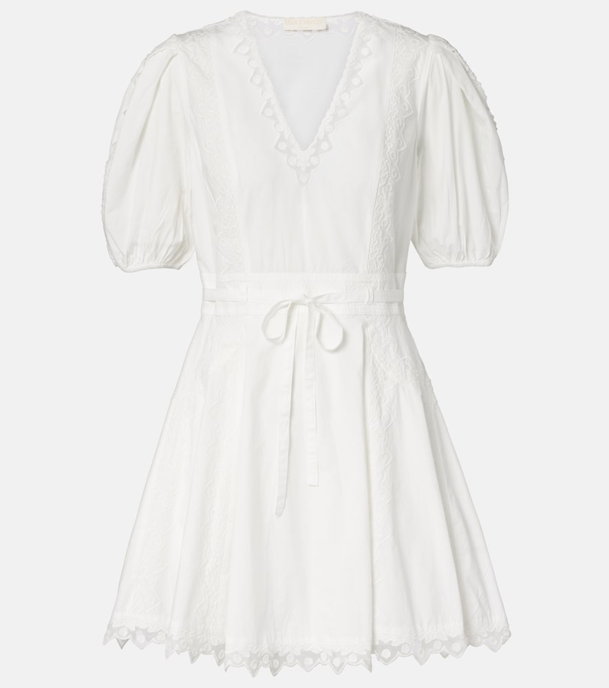 Ulla Johnson Camila embroidered cotton minidress