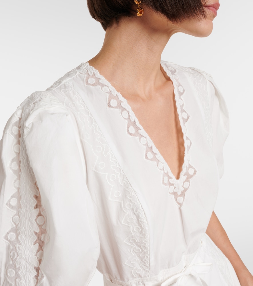  Ulla Johnson Ulla Johnson  Embroidered Cotton Minidress 