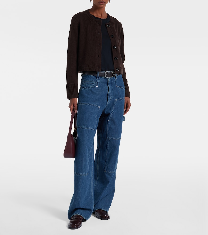 Jardin des Orangers Wool and cashmere cardigan